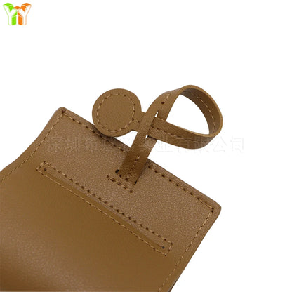Leather Dog Waste Bag Dispenser for Easy Cleanup