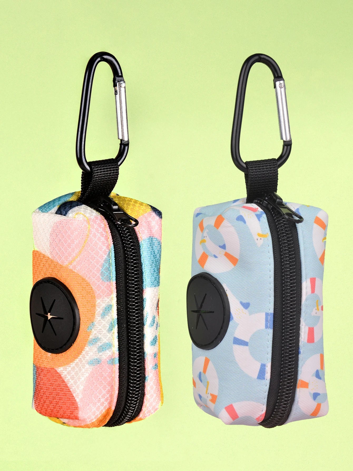 Stylish Dog Poop Bags for Easy Cleanup - 1 or 2 Pack