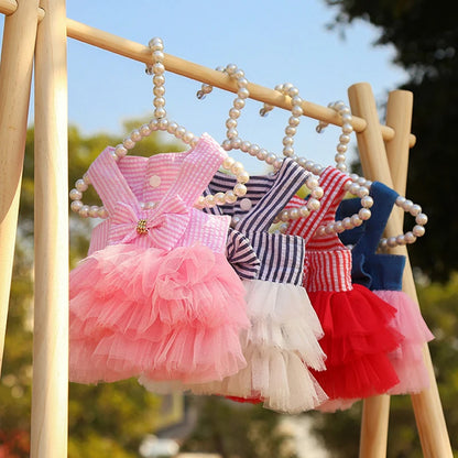 Lace Skirt Dress for Dogs and Cats - Summer Pet Apparel