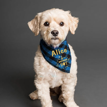 Personalized Pet Bandana Collar for Dogs and Cats