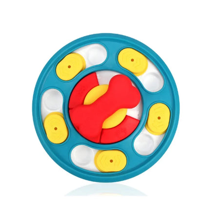 Interactive Dog Puzzle Slow Feeder Bowl for Smart Eating