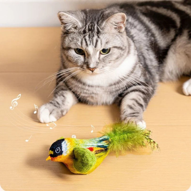 Interactive Wall Hanging Cat Toy with Sound and Catnip
