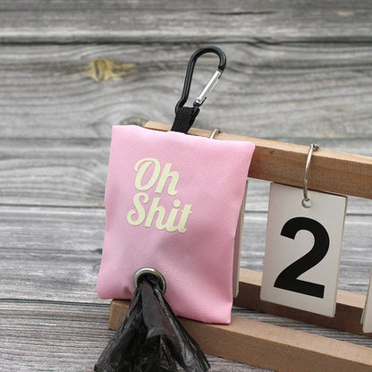 Portable Dog Poop Bag Dispenser for Outdoor Use