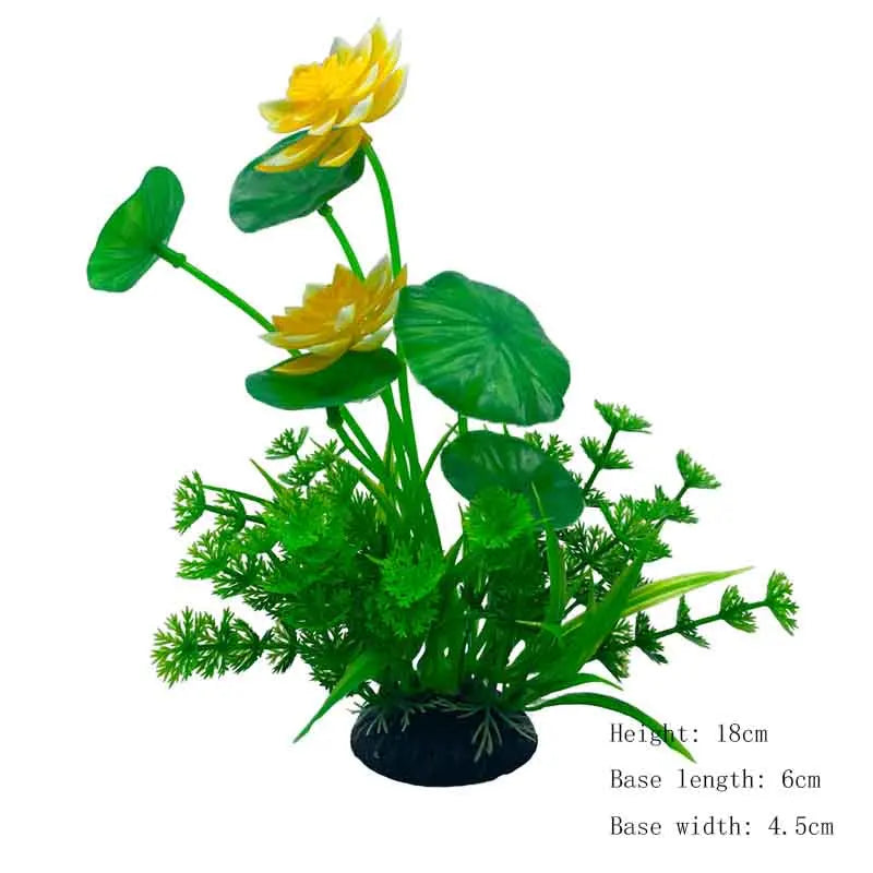 Artificial Aquarium Plants - Green Water Grass Decoration
