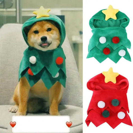 Christmas Costumes for Dogs and Cats - Winter Pet Clothing