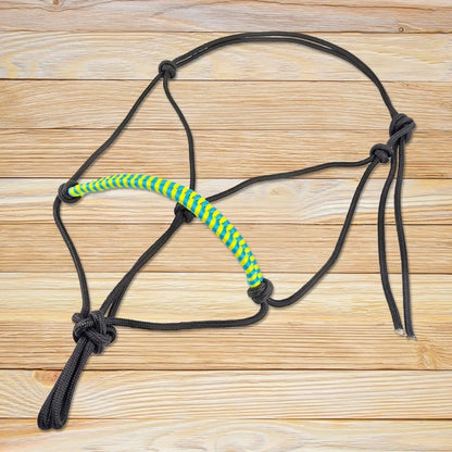 Horse Training Headstall with Leading Rope and Halter