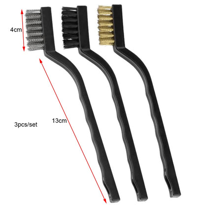 3-Pack Aquarium Algae Cleaning Brush Set for Fish Tanks