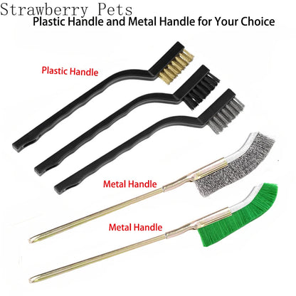 3-Pack Aquarium Algae Cleaning Brush Set for Fish Tanks