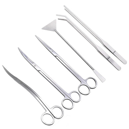 Aquarium Plant Scissors and Tweezers Set for Easy Maintenance
