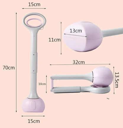 70cm Portable Dog Pooper Scooper for Easy Waste Cleanup