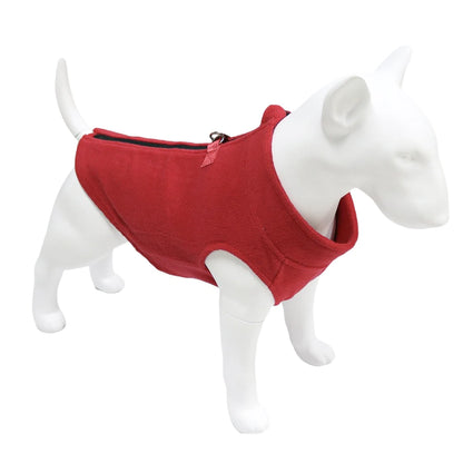 Soft Fleece Dog Jacket for Small to Medium Pets