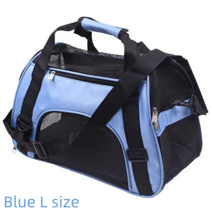 Breathable Mesh Pet Travel Backpack for Cats and Dogs