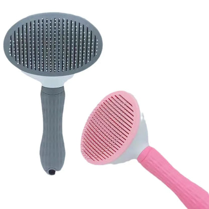 Stainless Steel Dog and Cat Grooming Brush for Long Hair