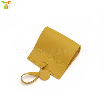 Leather Dog Waste Bag Dispenser for Easy Cleanup