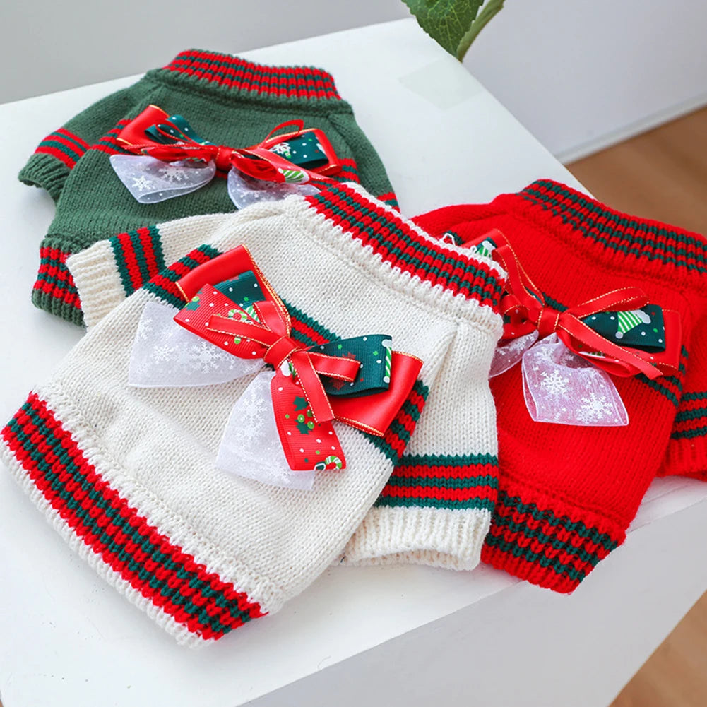 Knitted Warm Sweater for Cats and Dogs - Autumn/Winter Wear
