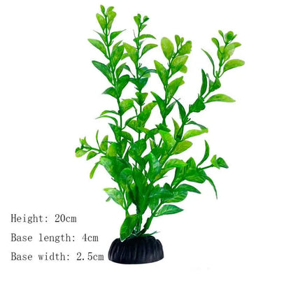 Artificial Aquarium Plants - Green Water Grass Decoration