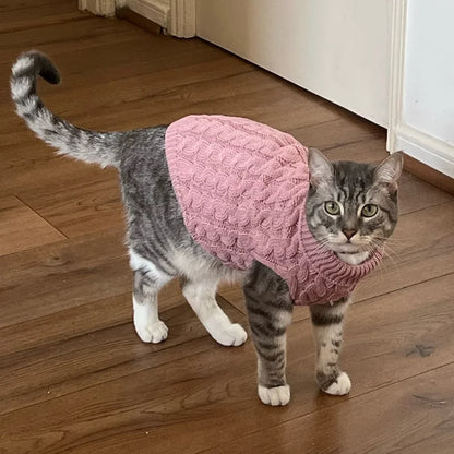 Knitted Sweaters for Small Dogs and Cats in Autumn/Winter