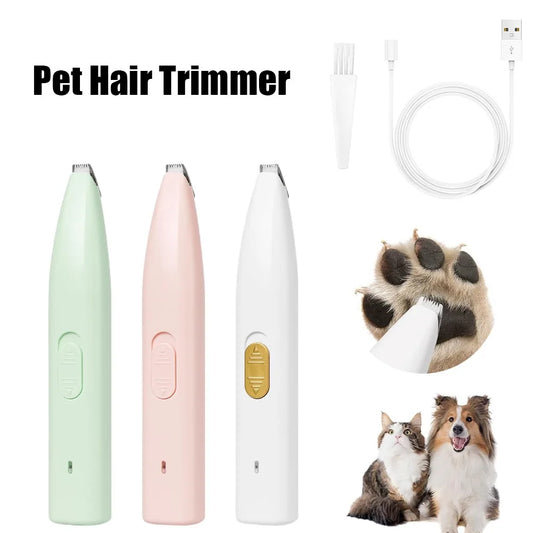 Electric Pet Clippers for Dogs and Cats - Quiet Grooming Trimmer