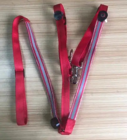 USB Rechargeable Horse Breastplate Harness with Night Visibility