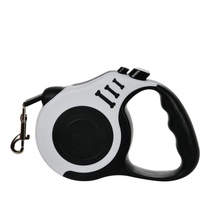 Automatic Retractable Dog Leash with Nylon Rope and Harness