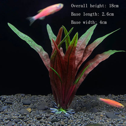 Artificial Aquarium Plants - Green Water Grass Decoration