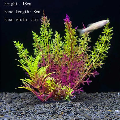 Artificial Aquarium Plants - Green Water Grass Decoration