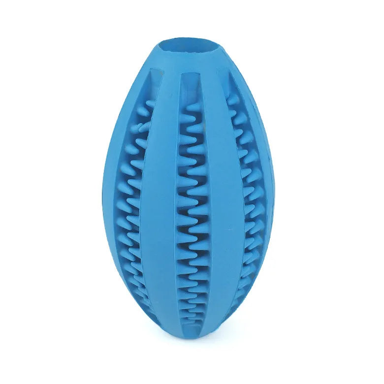 Natural Rubber Dog Chew Toy Ball for Teeth Cleaning