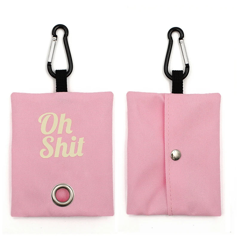 Portable Dog Poop Bag Dispenser for Outdoor Use