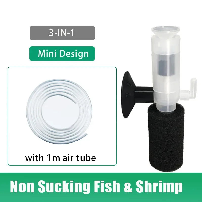 Multi-Layer Sponge Filter for Small Aquariums