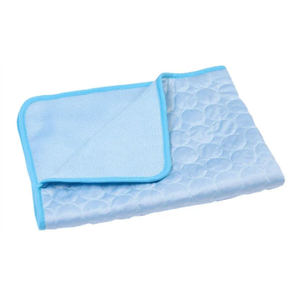 Breathable Cooling Mat for Cats and Puppies - Pet Bed Blanket