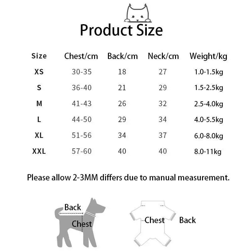Cozy Fleece Jumpsuit for Small Dogs and Cats