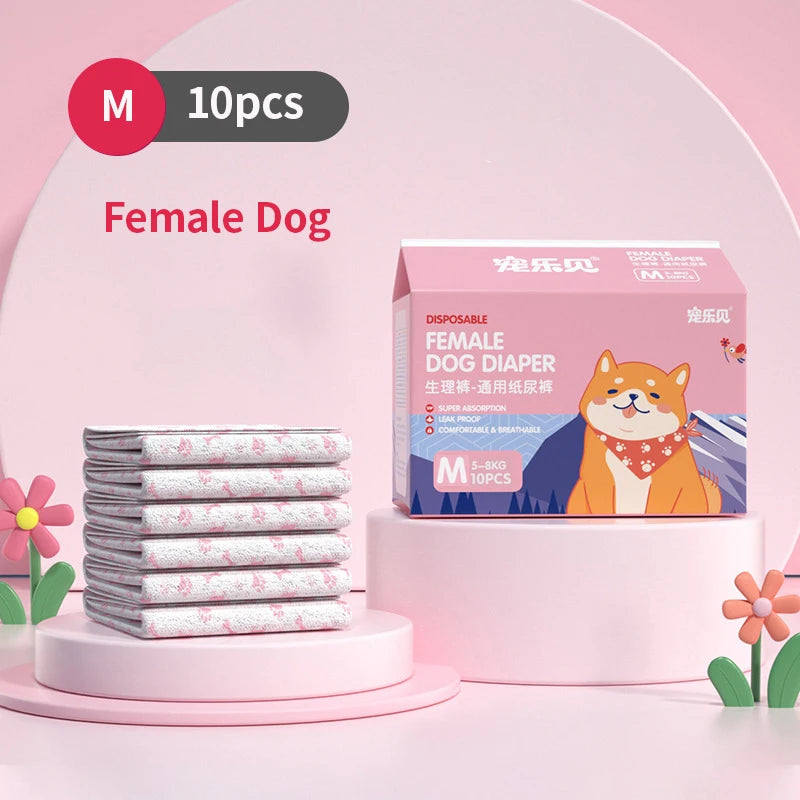 Leakproof Female Dog Diaper for Menstrual Protection