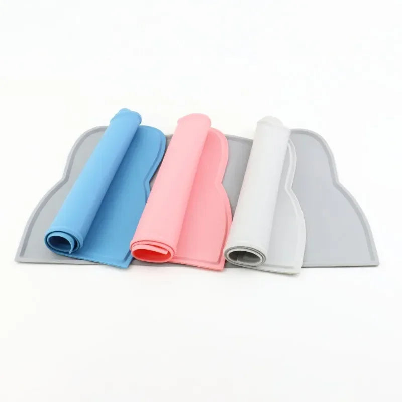 Non-Slip Silicone Pet Feeding Mat for Dogs and Cats