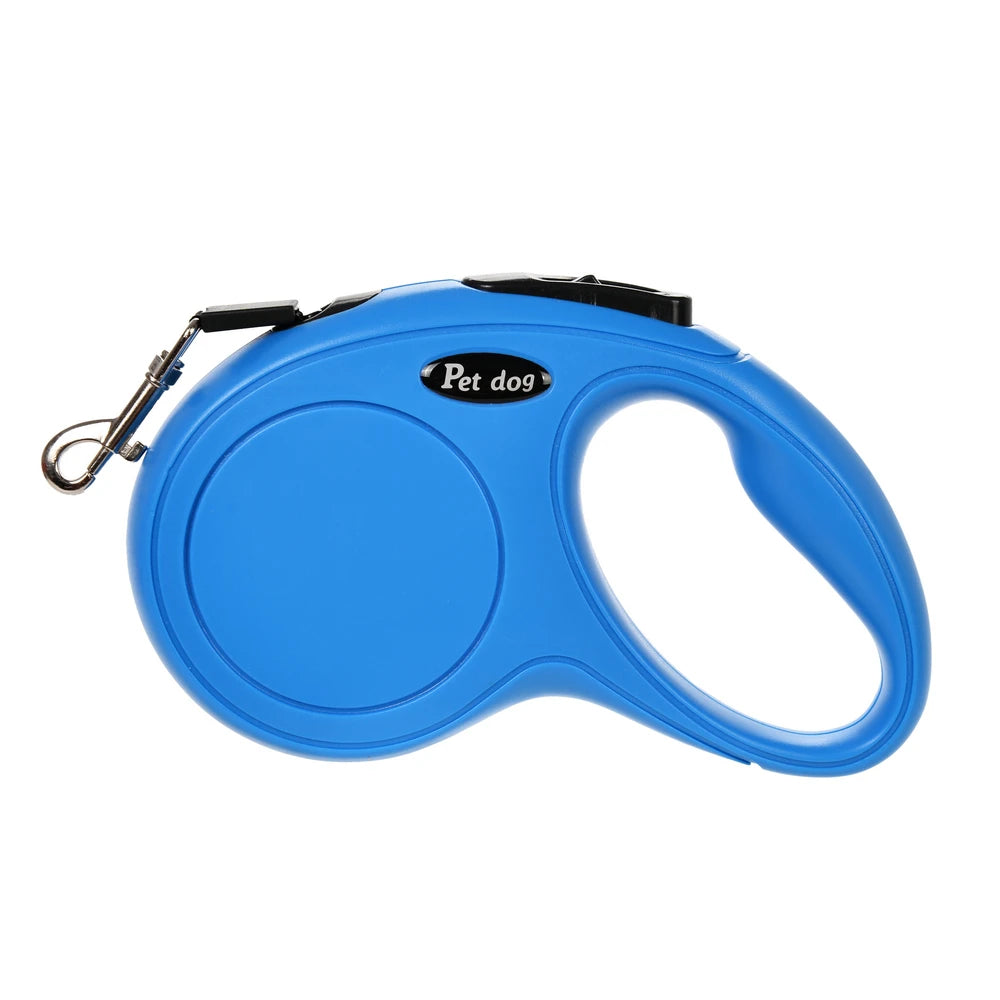 Automatic Retractable Dog Leash with Nylon Rope and Harness
