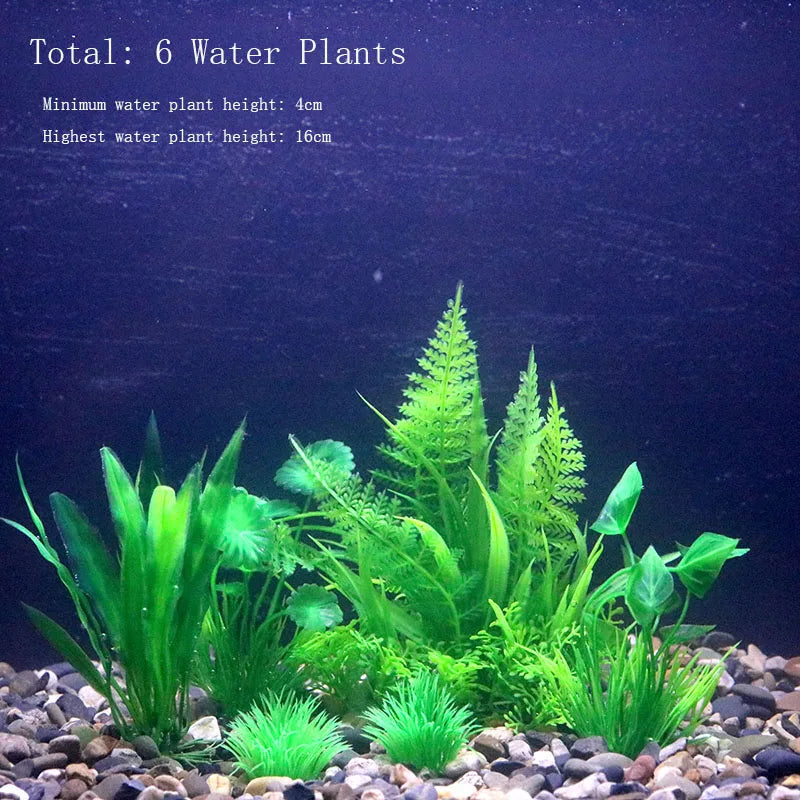 Artificial Aquarium Plants - Green Water Grass Decoration