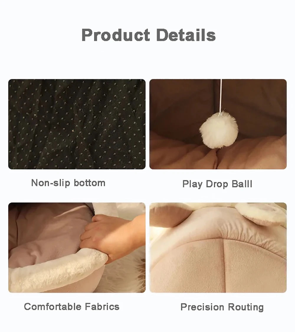 Washable Cat Beds and Cushions for Small Pets