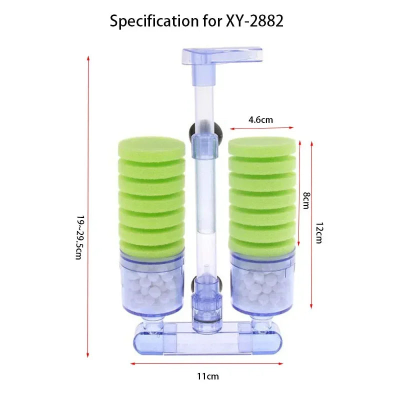 Biochemical Sponge Filter for Aquarium Fish Tanks