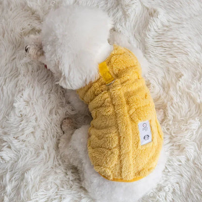 Warm Fleece Pullover Sweater for Small Dogs and Puppies