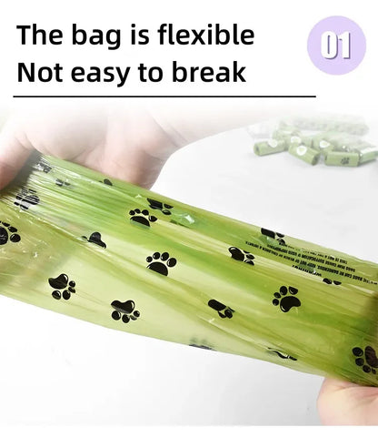 Biodegradable Dog Poop Bags - Scented Cat Waste Bags Bulk