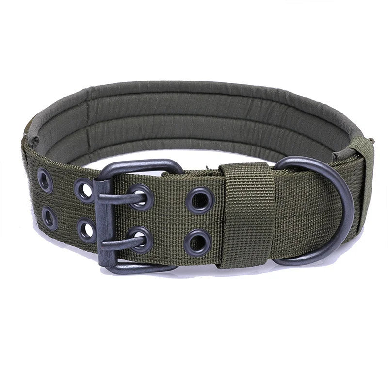 Reflective Heavy-Duty Nylon Dog Collar for Training