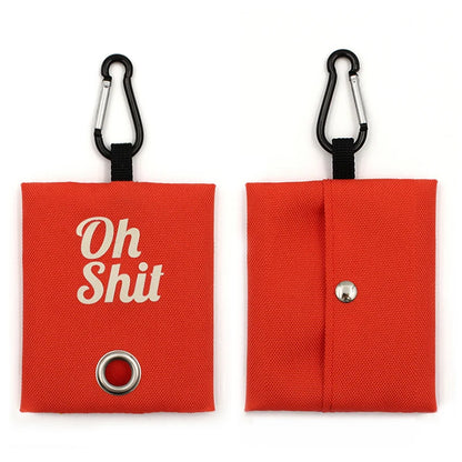 Portable Dog Poop Bag Dispenser for Outdoor Use
