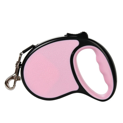 Automatic Retractable Dog Leash with Nylon Rope and Harness