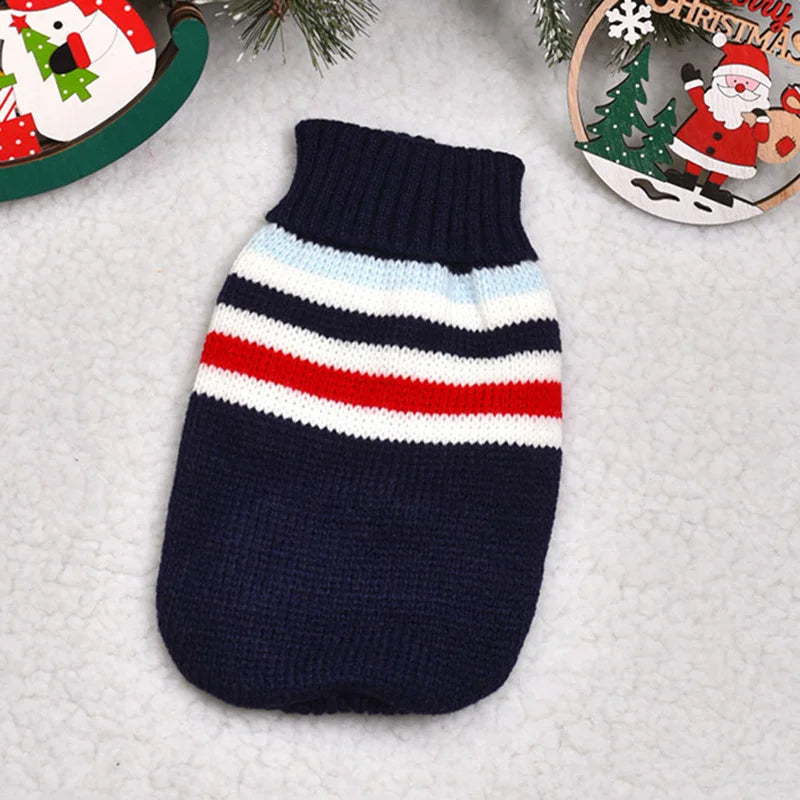 Winter Warm Cat Sweater Pullover for Sphynx and Pets