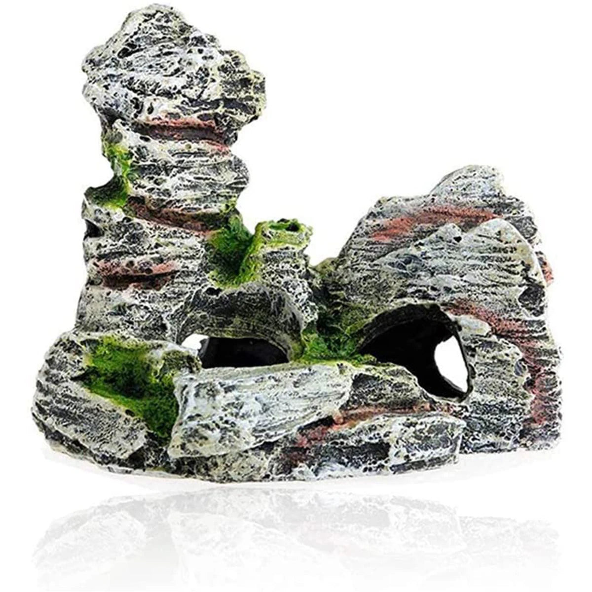 Mossy Hiding Cave for Aquarium Decoration and Landscaping