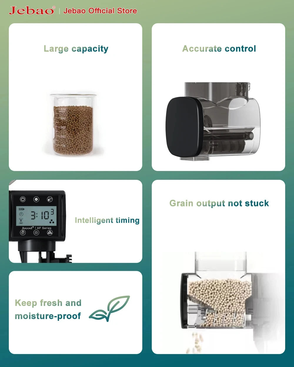 Automatic Fish Feeder with WiFi and Digital Timer Control