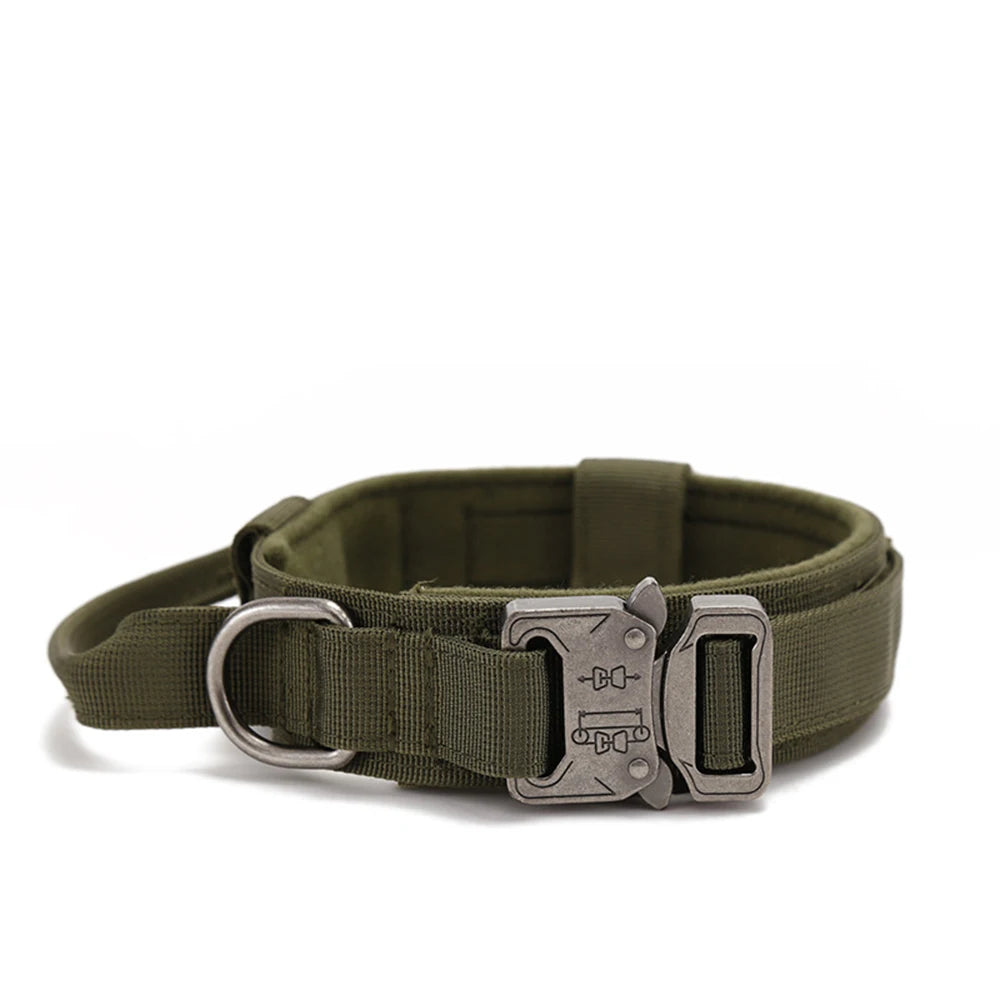 Durable Nylon Dog Collar and Reflective Leash Set