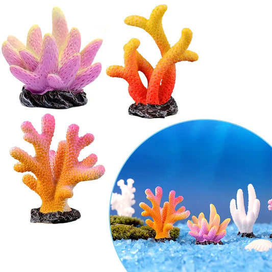 Resin Starfish Coral Decoration for Aquarium Landscape