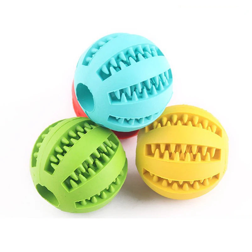 Natural Rubber Leaking Ball Toy for Dogs