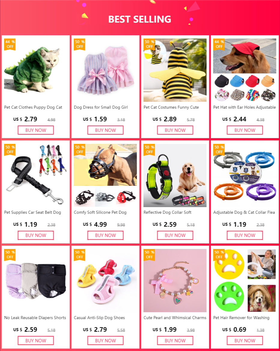 Cotton SECURITY Costume for Cats and Small Dogs