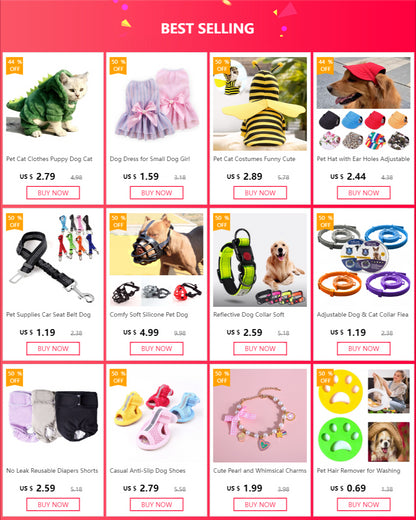 Cotton SECURITY Costume for Cats and Small Dogs